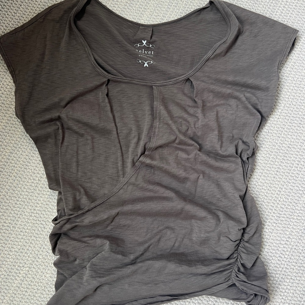 Velvet Women's Gray Top